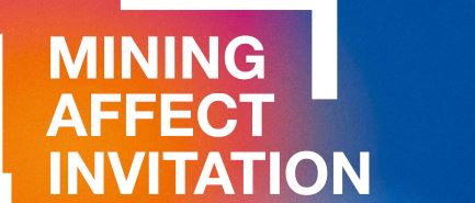 S+T+ARTS RESILENCE “MINING AFFECT” SYMPOSIUΜ INVITATION